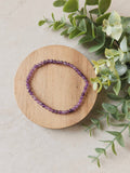 Amethyst 4mm Bracelet