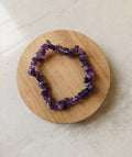 Amethyst Chips Bracelet