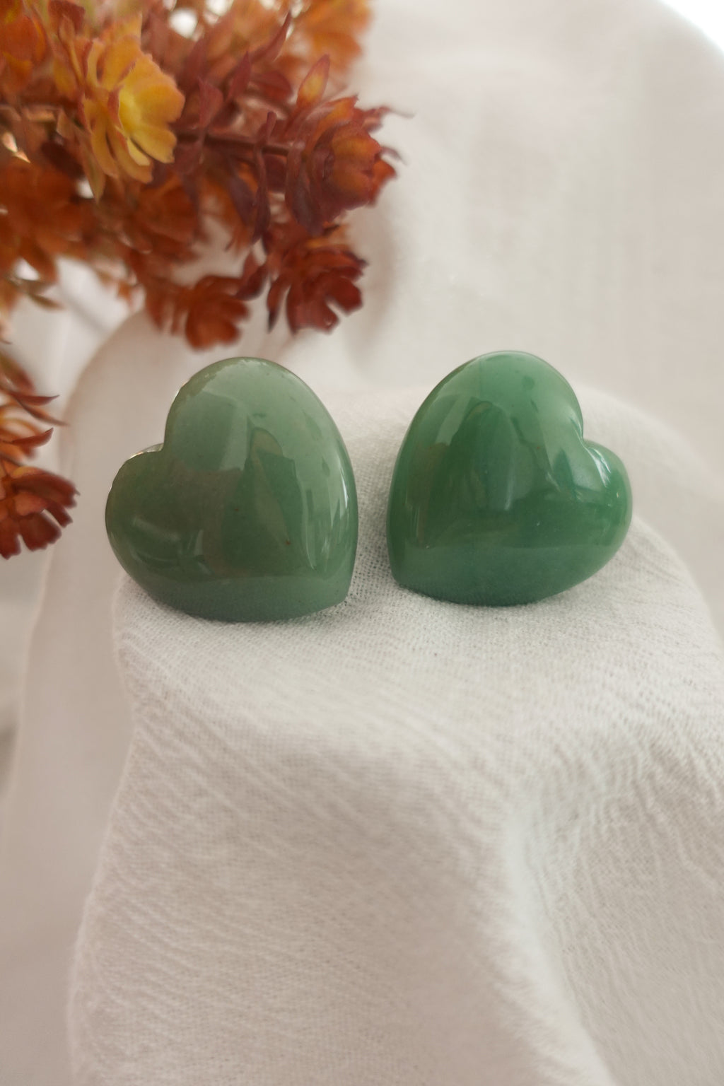 Aventurine Green Heart