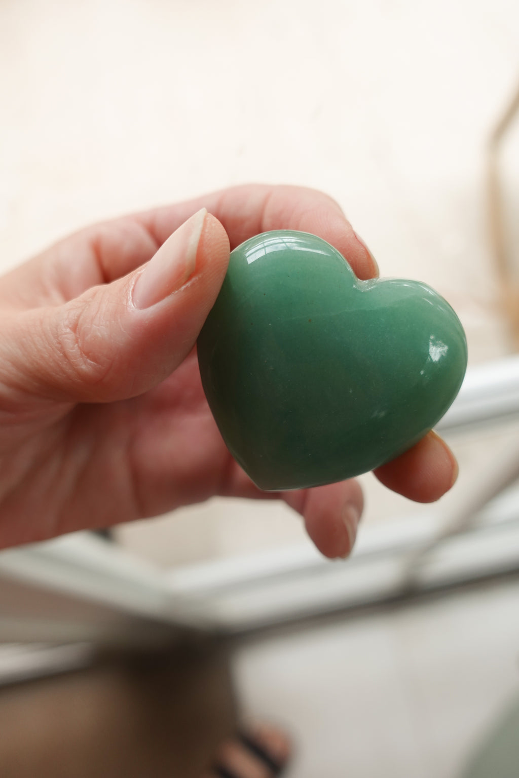 Aventurine Green Heart
