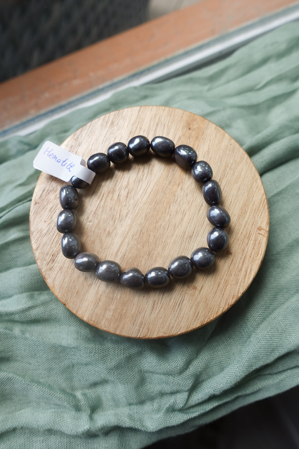 Hematite Bracelet 6mm Bracelet