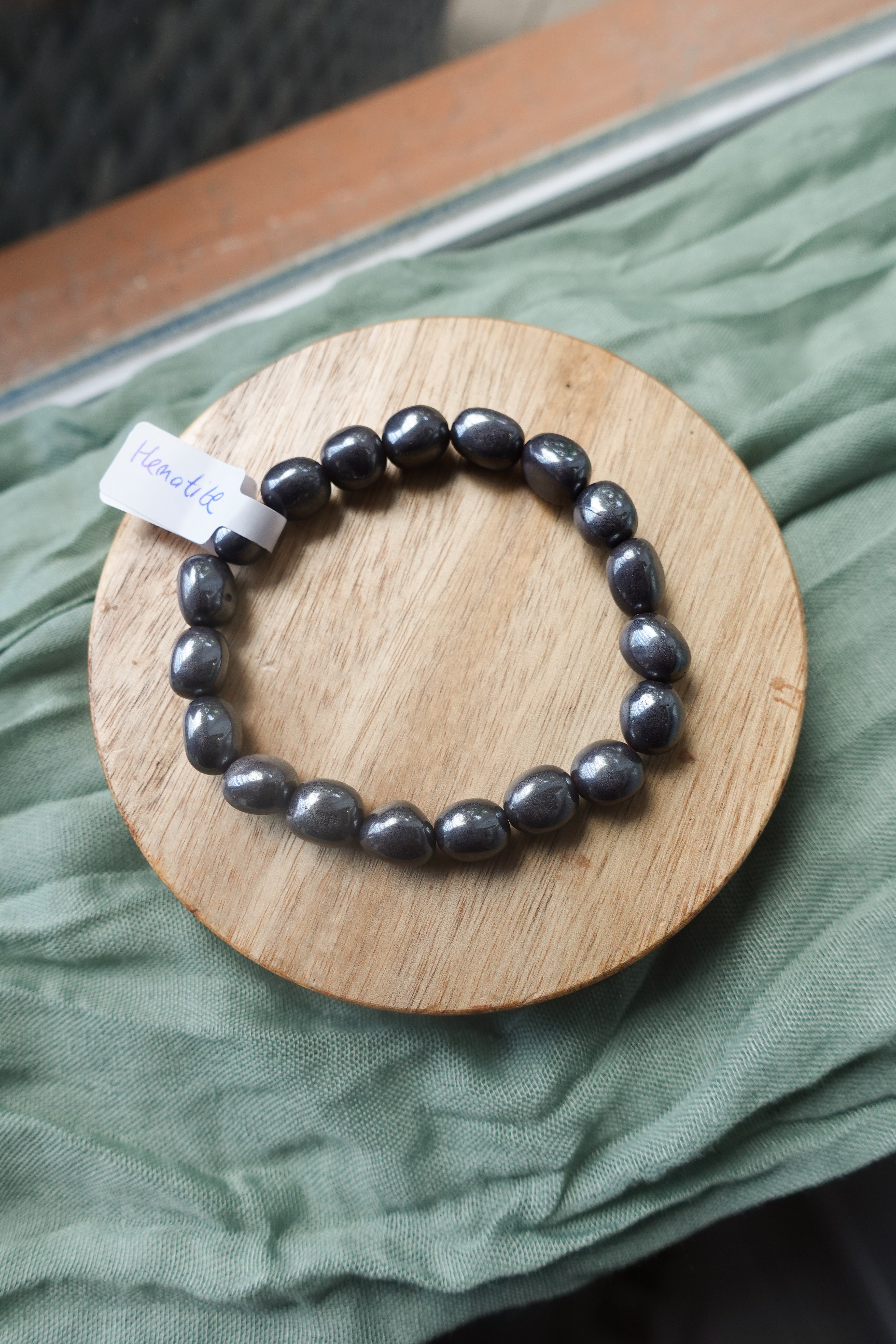 Hematite Bracelet 6mm Bracelet