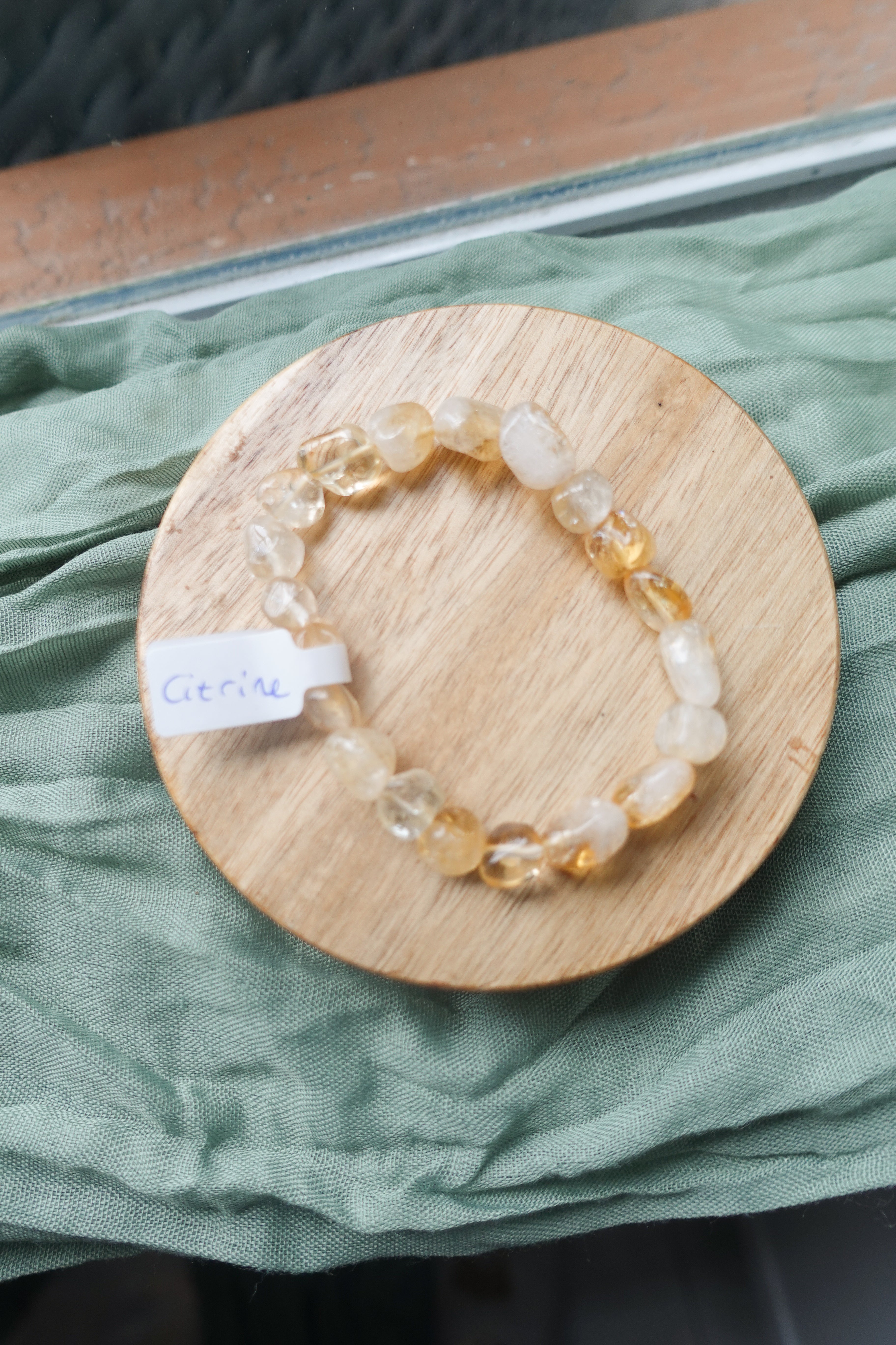 Citrine 6mm Bracelet