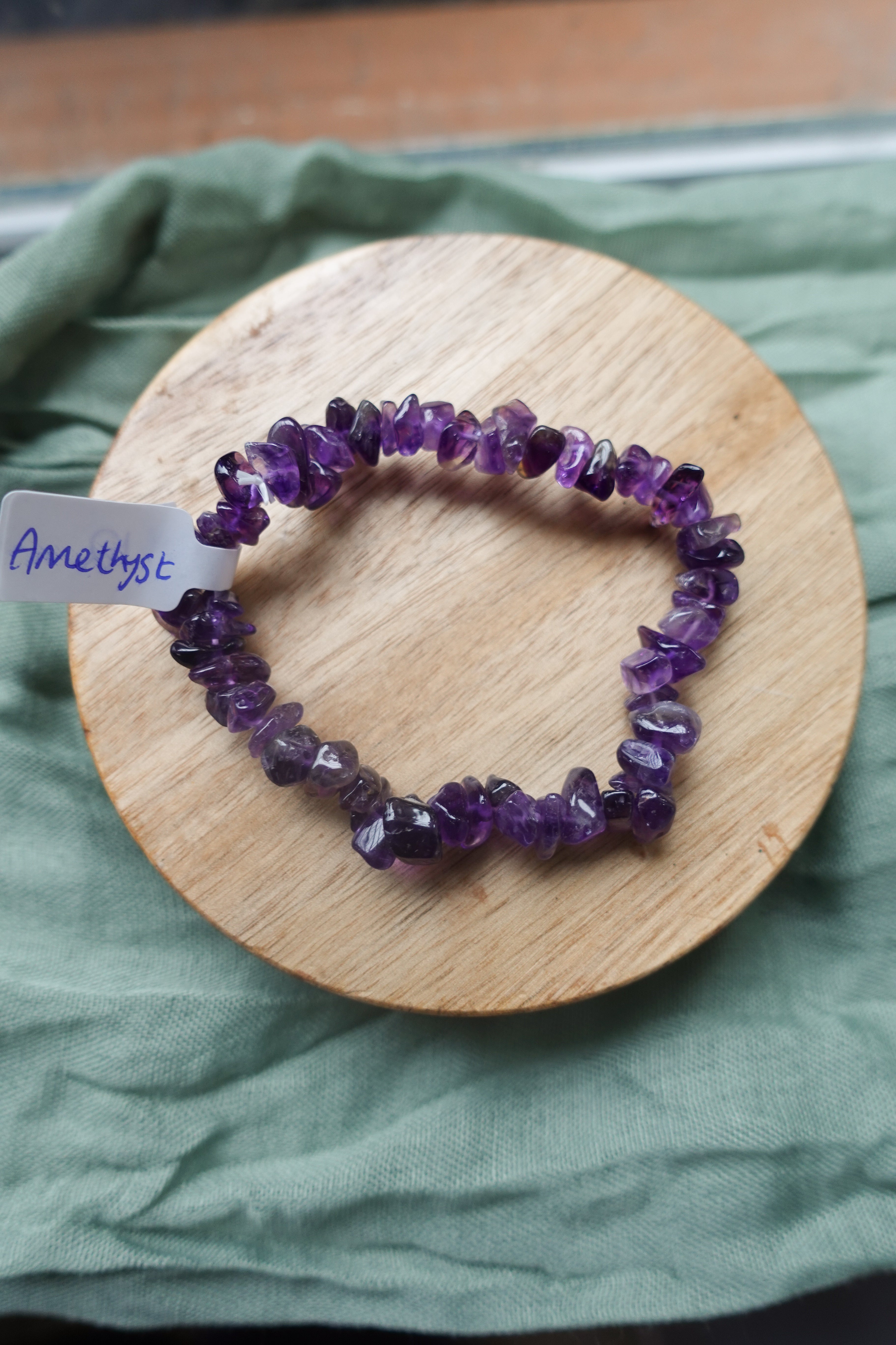 Amerthyst Raw Bracelet