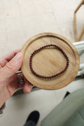 Garnet Bracelet 4mm