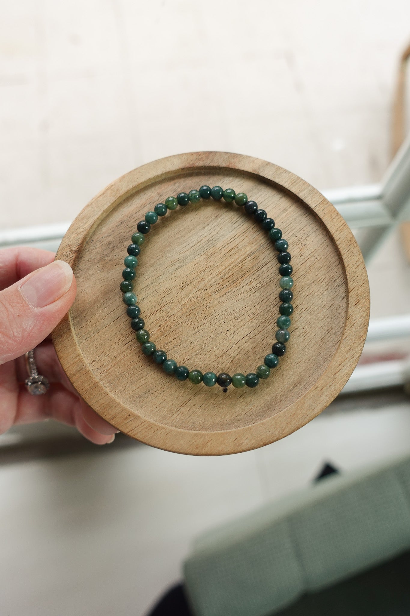Bloodstone 4mm Bracelet