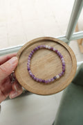 Lepidolite 4mm Bracelet