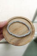 Angelite 4mm Bracelet