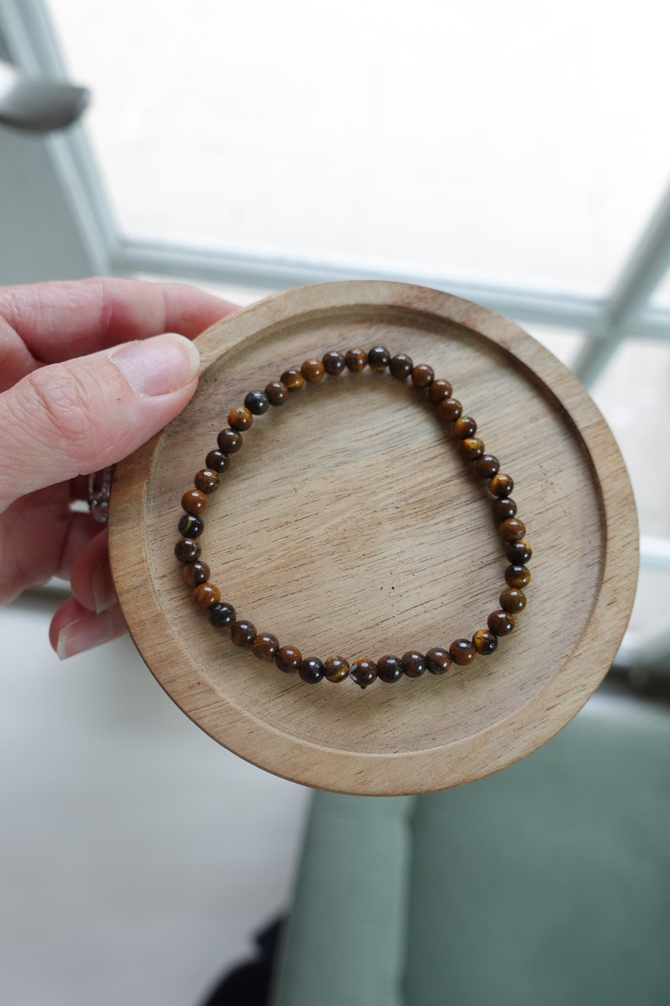 Tigers Eye 4mm Bracelet