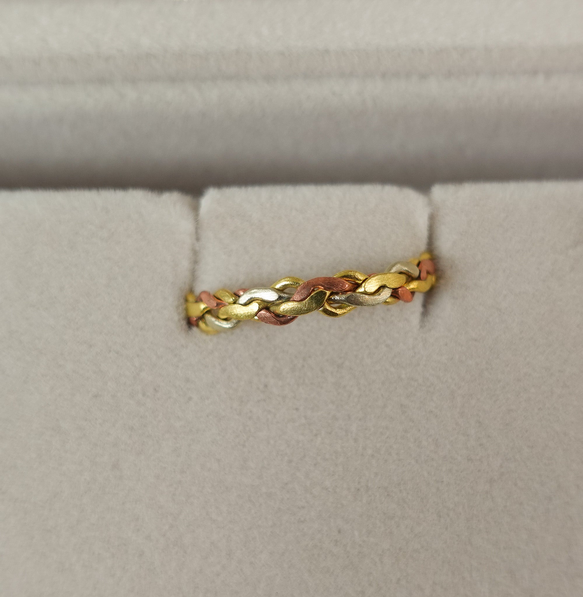 Copper Rings Small Braided