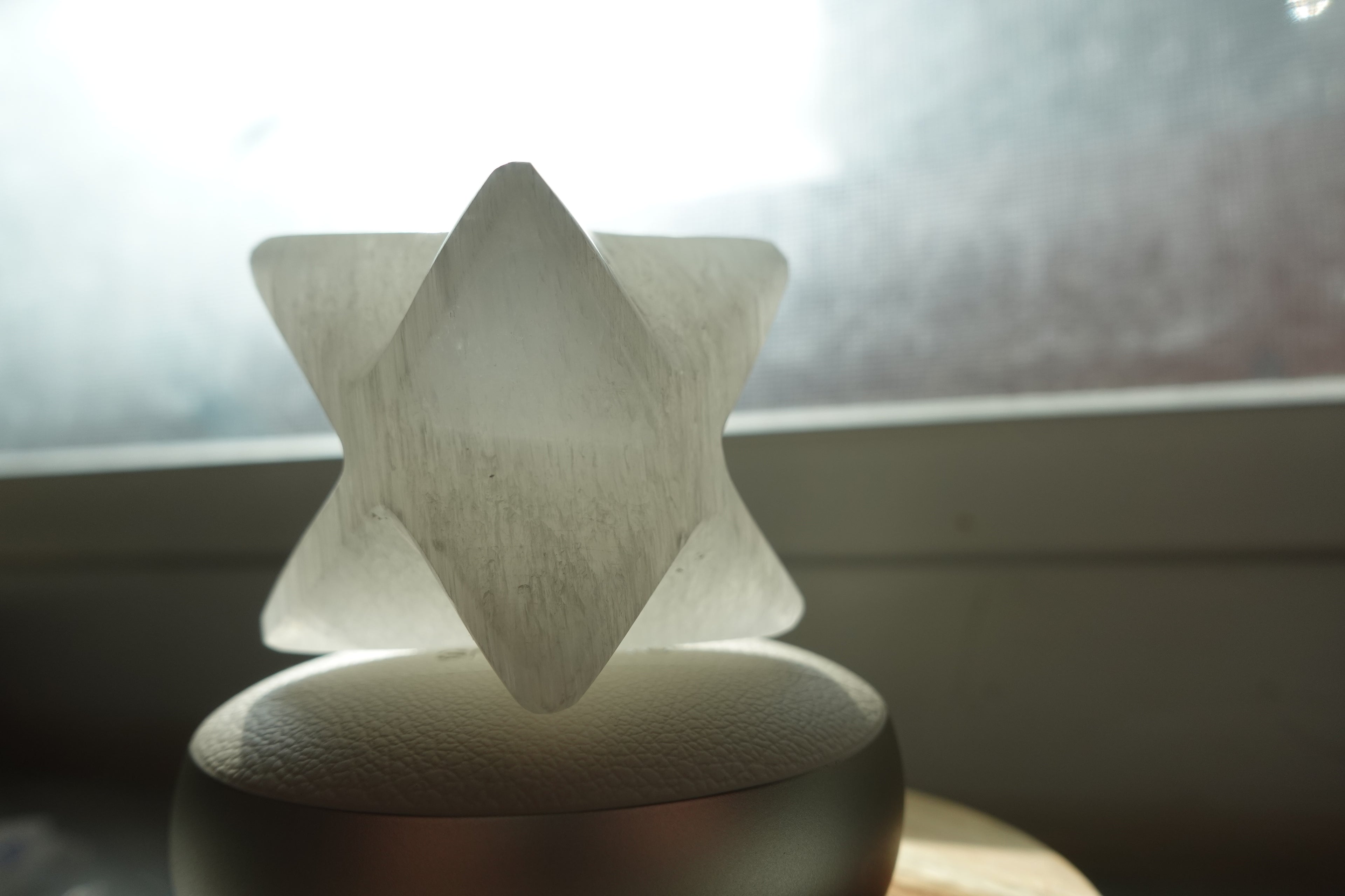 Selenite Merkaba