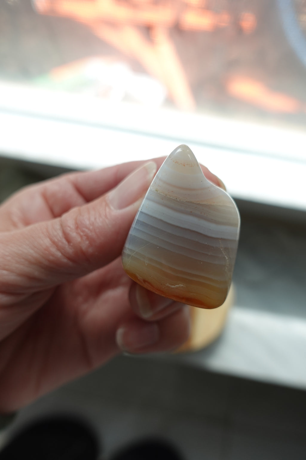 Banded Agate Tumbled L