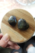 Labradorite Hearts