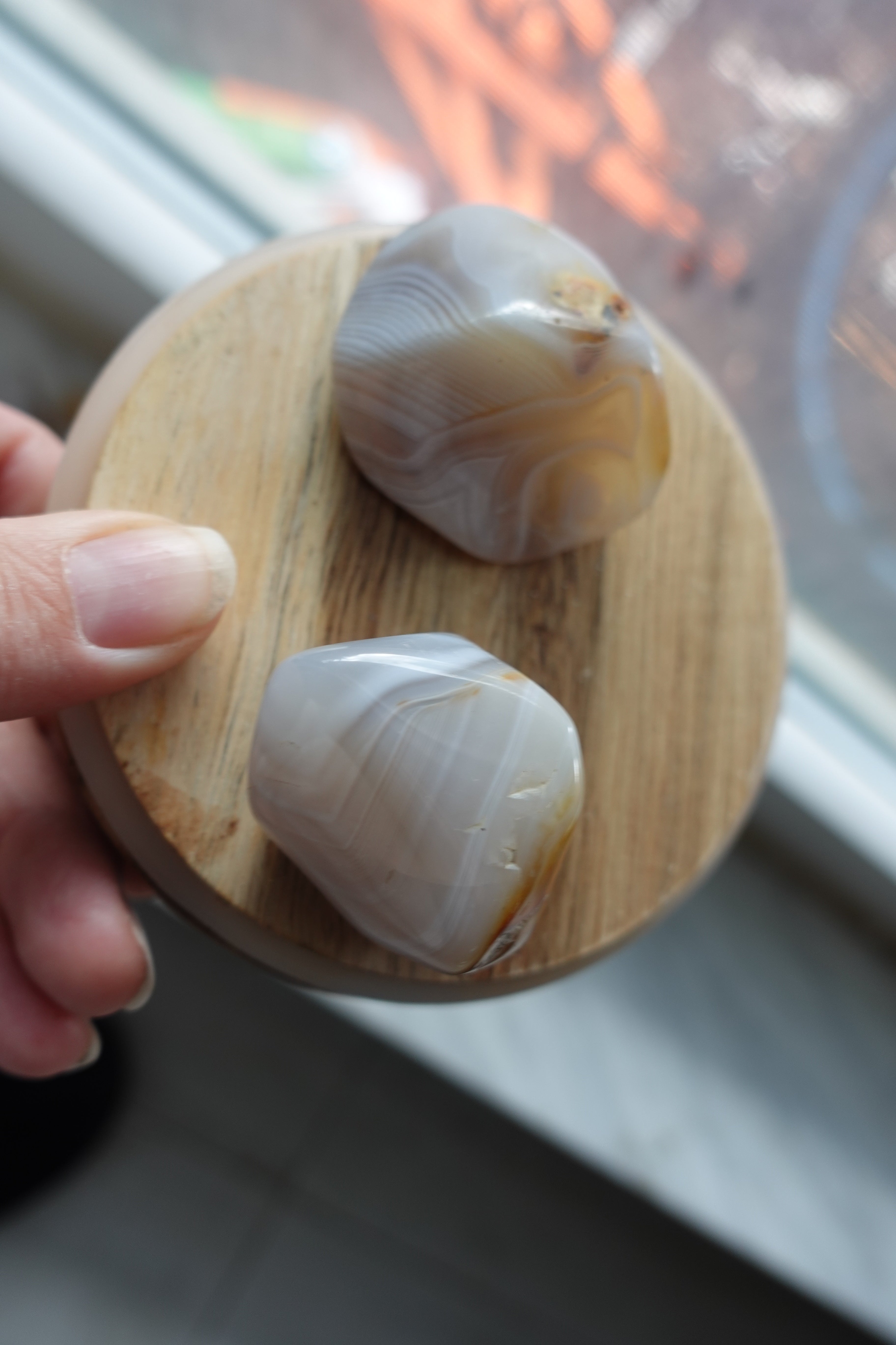 Banded Agate Tumbled s