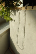Clear Quartz Necklace 18 Inch