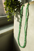 Green Aventurine Dark Necklace 18 Inch