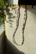 Amethyst Necklace 18 Inch