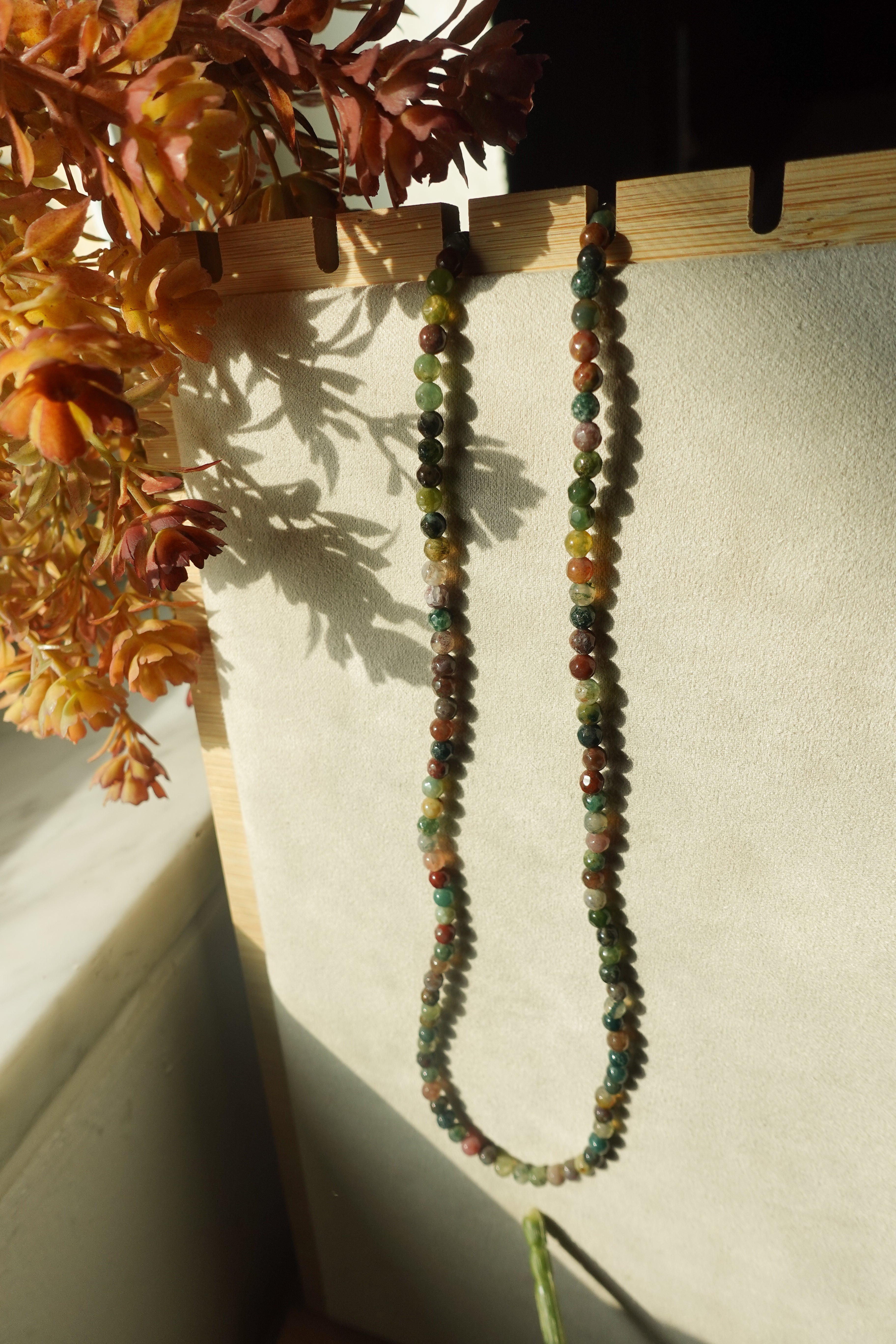 Fancy Jasper Necklace 18 Inch