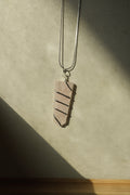 Rose Quartz (L) Necklace 24 Inch