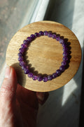 Amethyst 6mm Bracelet