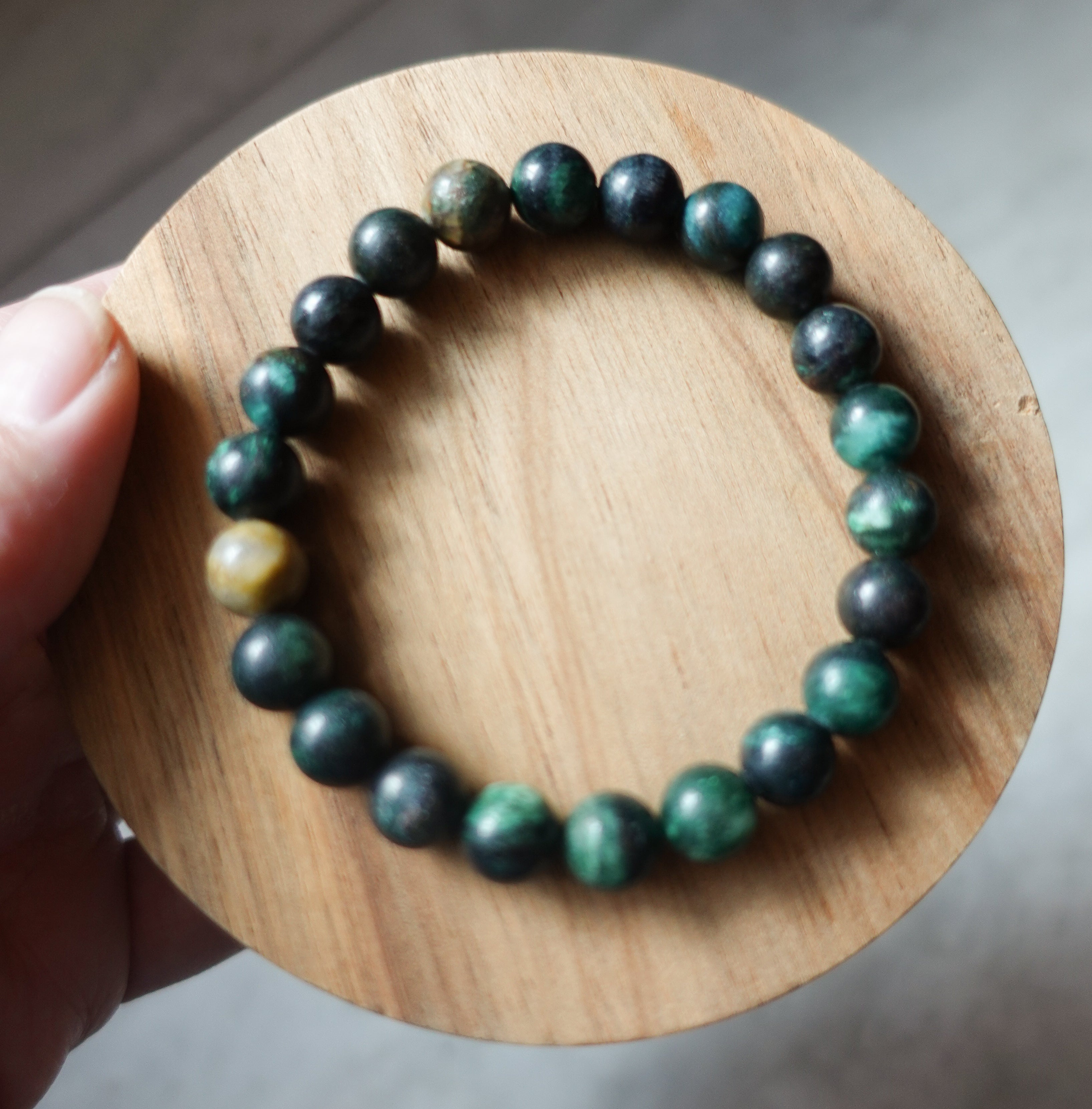 Emerald 6mm Bracelet
