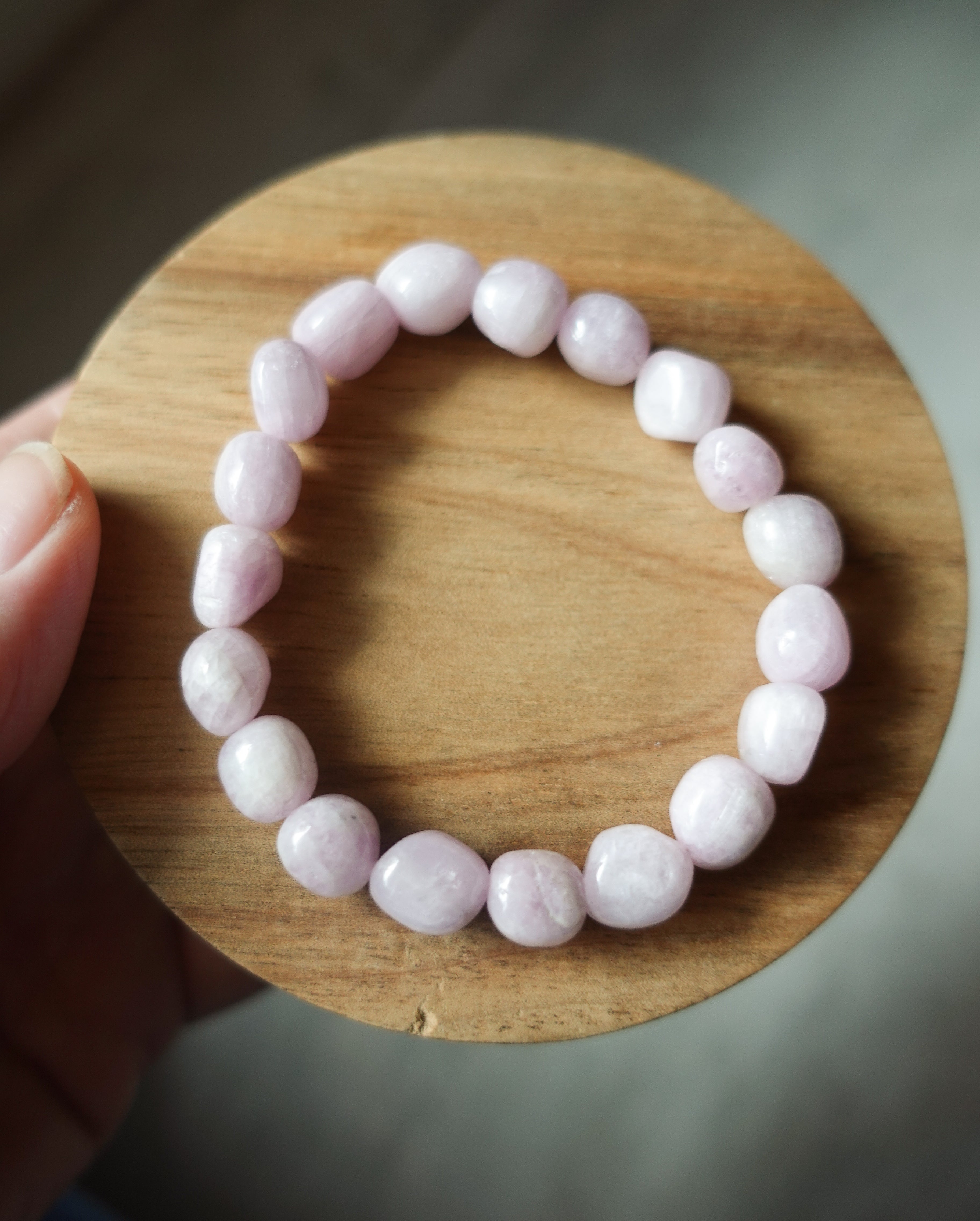 Kunzite 6mm  Bracelet