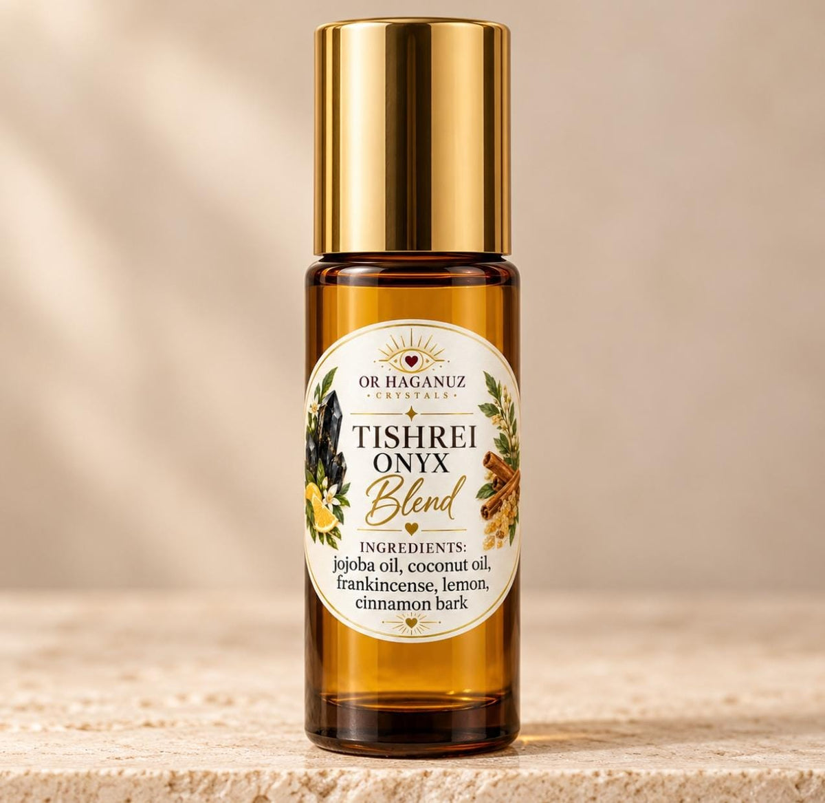 Tishrei Onyx Infused Essential Oil Blend