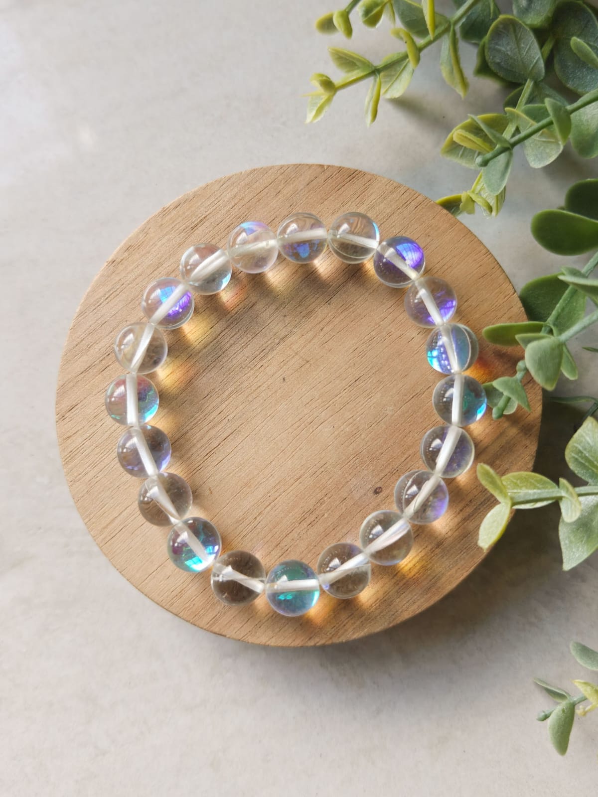 Angel Aura Quartz 10mm Bracelet