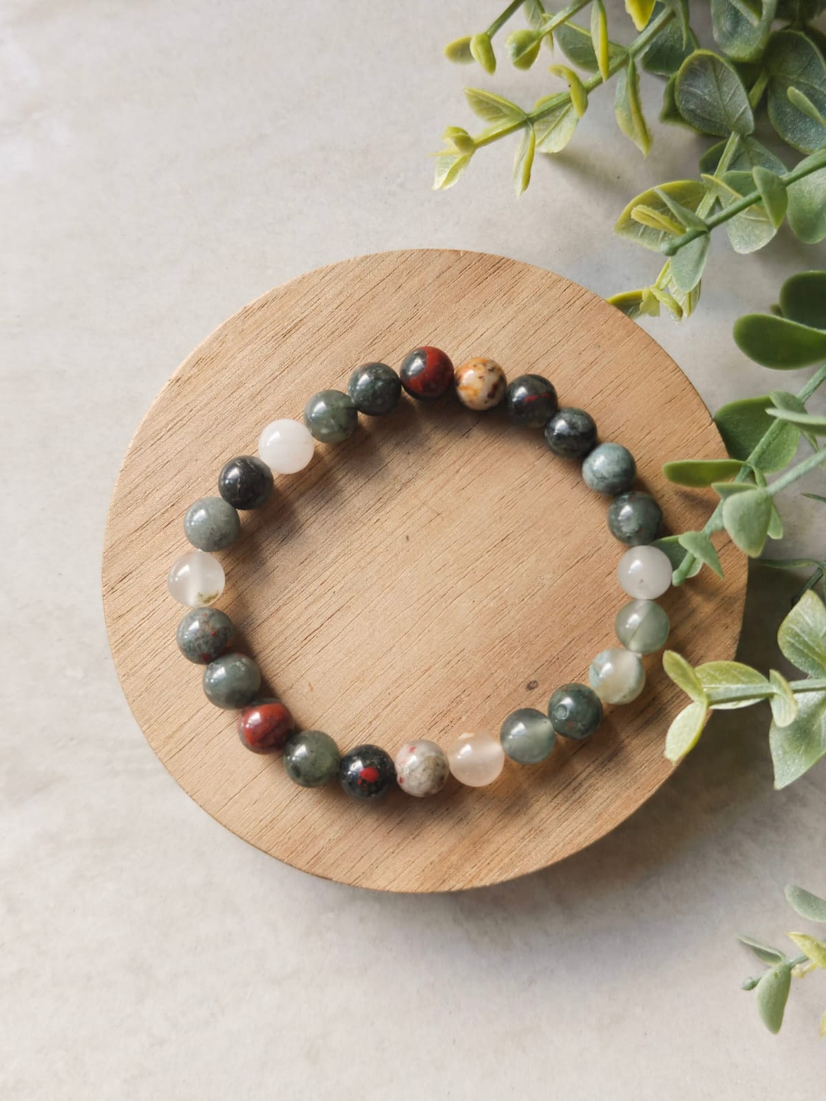 Bloodstone 6mm Bracelet