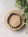 Dalmation Jasper 6mm Bracelet