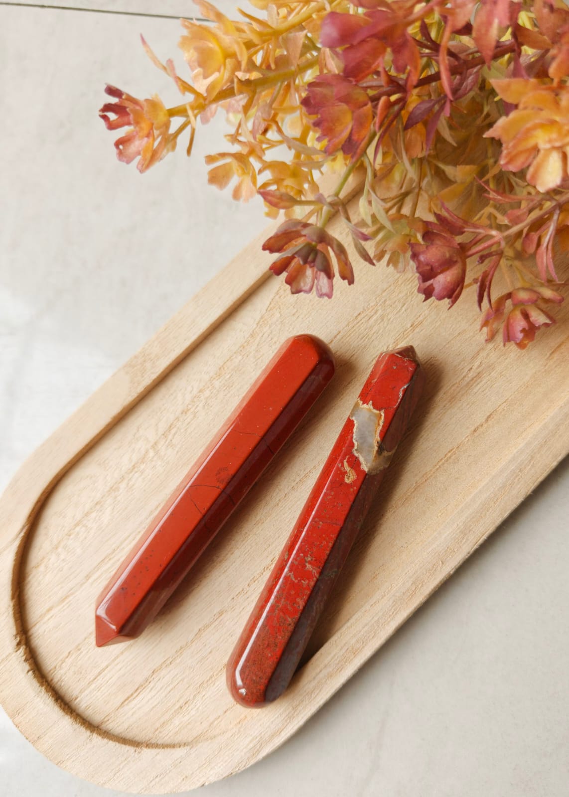 Red Jasper S Wand