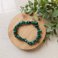 Malachite Chips Bracelet