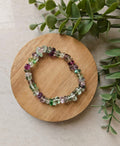 Flourite chips bracelet