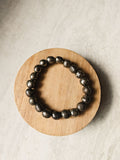 Pyrite 8mm bracelet
