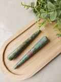 Ruby in Zoisite Wand
